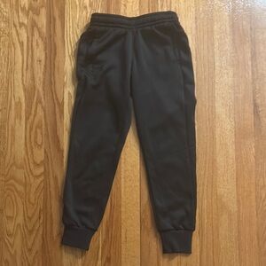 Kids Black Under Armour Jogger Pants